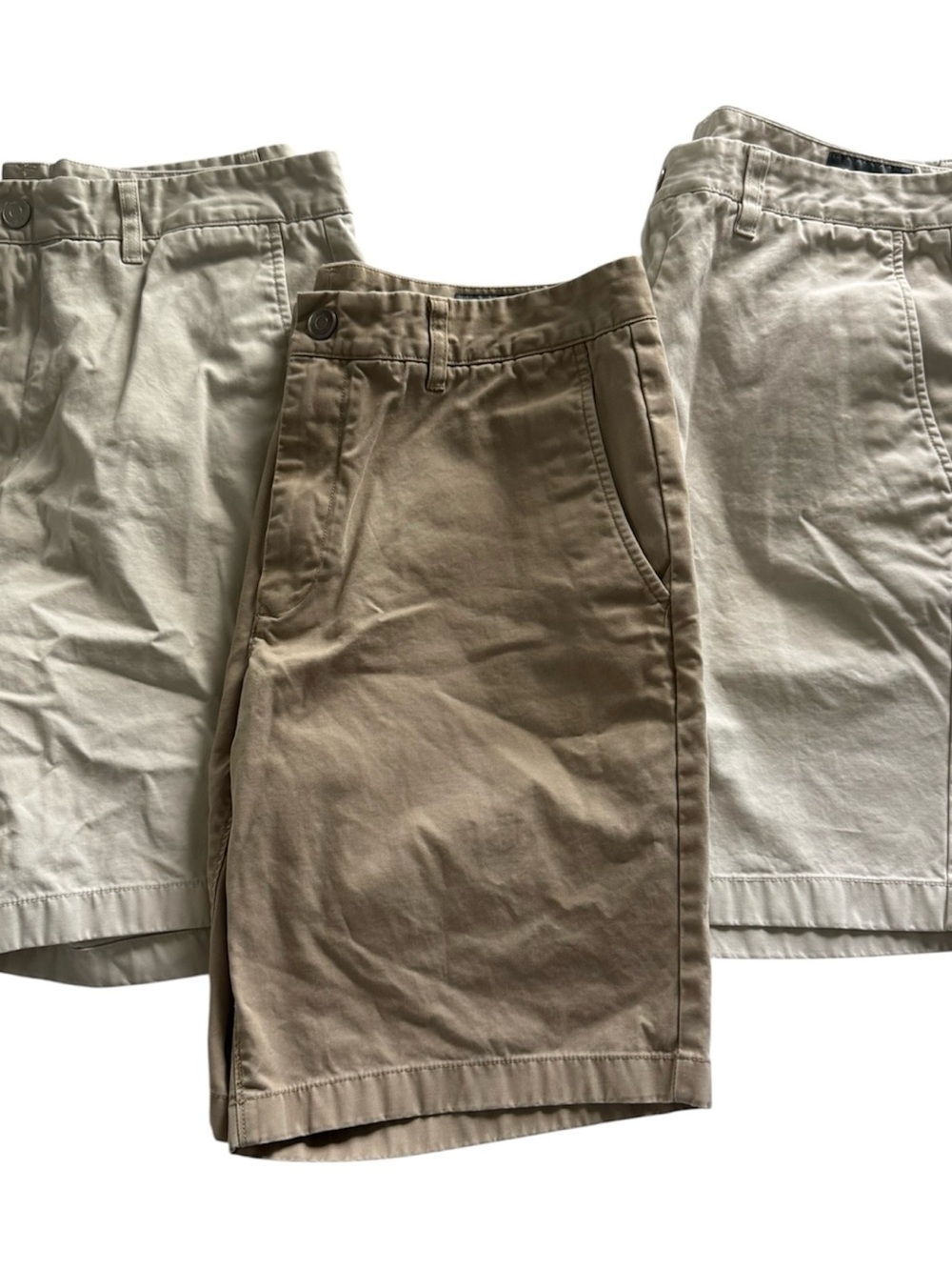 Lot of 3 Bonobos Men's Casual Khaki Shorts size 34